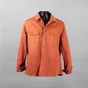 Teleria Roper Over-Dyed Western Snap Shirt in Corallo
