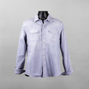 Teleria Roper Over-Dyed Western Snap Shirt in Lavanda