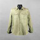 Teleria Roper Over-Dyed Western Snap Shirt in Menta